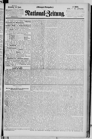 Nationalzeitung vom 14.06.1891