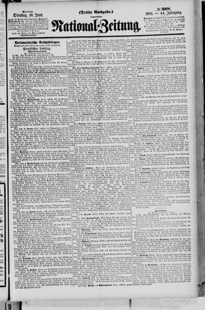 Nationalzeitung vom 16.06.1891