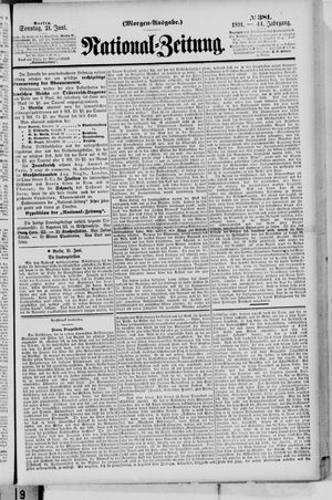 Nationalzeitung vom 21.06.1891