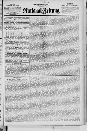 National-Zeitung vom 28.06.1891