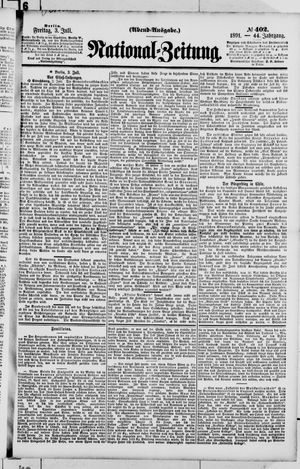 Nationalzeitung vom 03.07.1891