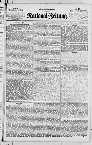 Nationalzeitung on Jul 4, 1891
