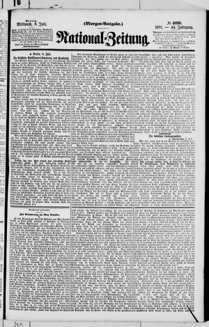 Nationalzeitung vom 08.07.1891
