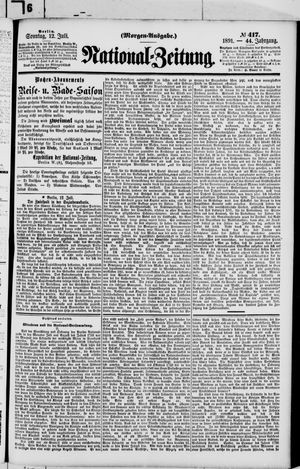 Nationalzeitung on Jul 12, 1891