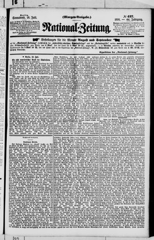 National-Zeitung vom 18.07.1891