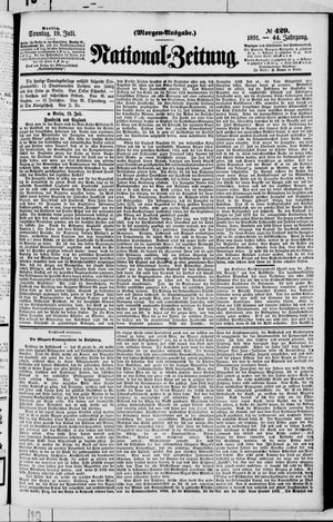 Nationalzeitung on Jul 19, 1891