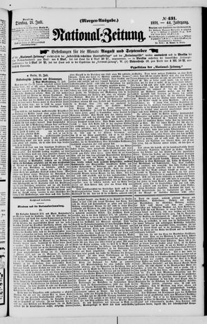 National-Zeitung vom 21.07.1891