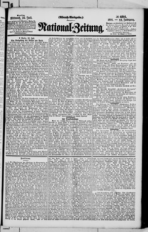 National-Zeitung vom 22.07.1891