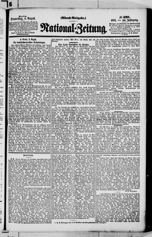 National-Zeitung on Aug 6, 1891