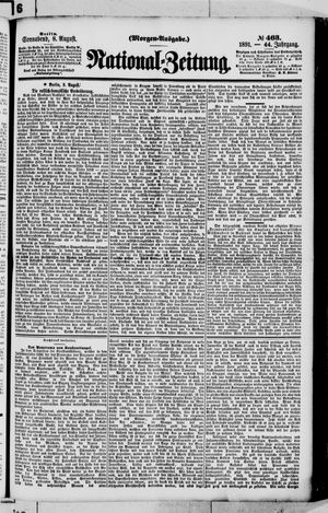 National-Zeitung vom 08.08.1891