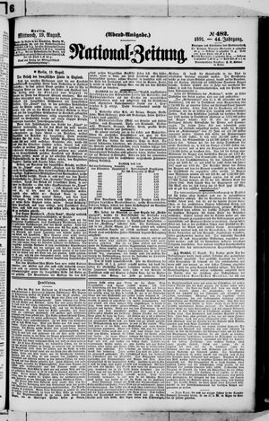 National-Zeitung vom 19.08.1891