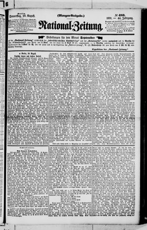 National-Zeitung vom 20.08.1891