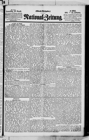 National-Zeitung vom 20.08.1891