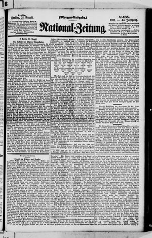 National-Zeitung vom 21.08.1891