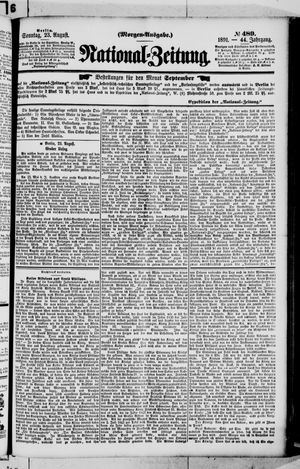 National-Zeitung vom 23.08.1891