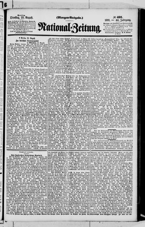 National-Zeitung vom 25.08.1891