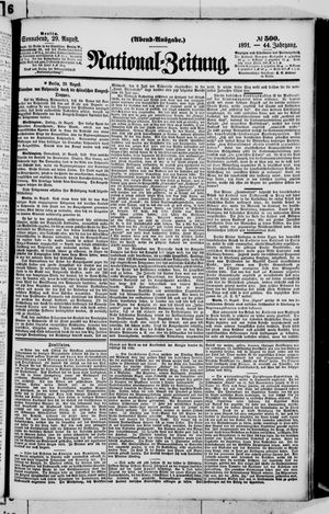 National-Zeitung vom 29.08.1891