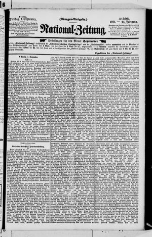 National-Zeitung vom 01.09.1891