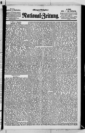 National-Zeitung vom 05.09.1891