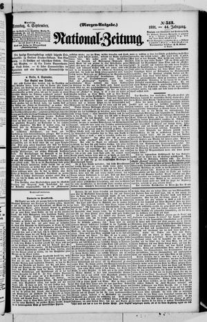 National-Zeitung vom 06.09.1891
