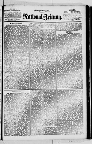 National-Zeitung vom 16.09.1891