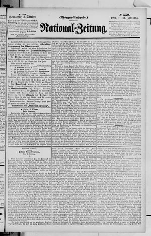 National-Zeitung on Oct 3, 1891