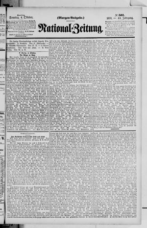 National-Zeitung vom 04.10.1891