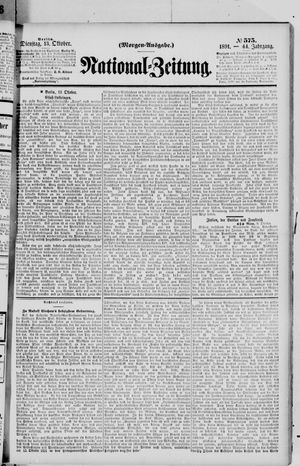 National-Zeitung vom 13.10.1891