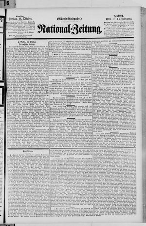 National-Zeitung vom 16.10.1891
