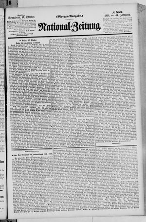 National-Zeitung vom 17.10.1891