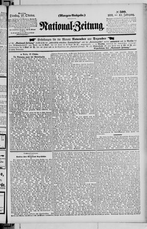 National-Zeitung vom 27.10.1891
