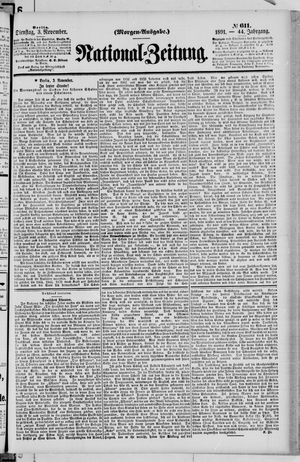 National-Zeitung vom 03.11.1891