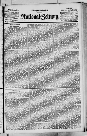 National-Zeitung vom 11.11.1891