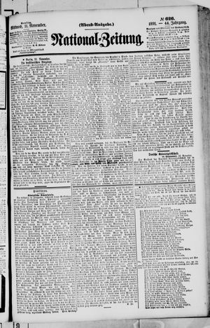 National-Zeitung vom 11.11.1891