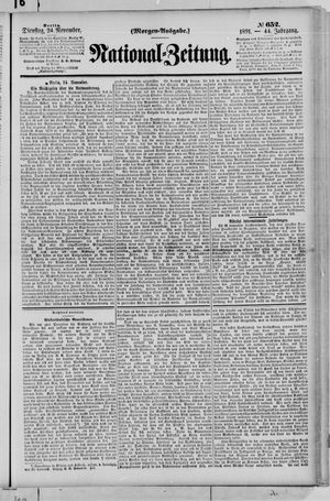 National-Zeitung vom 24.11.1891