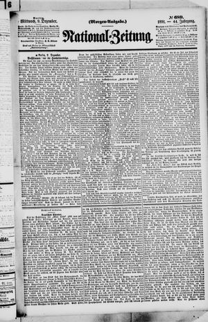 National-Zeitung on Dec 9, 1891