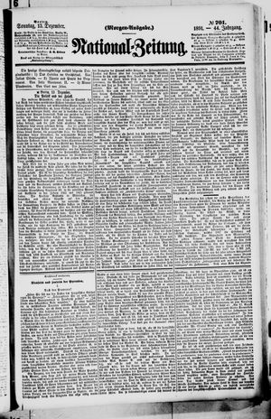 National-Zeitung vom 13.12.1891