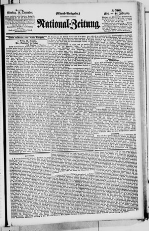 National-Zeitung vom 14.12.1891