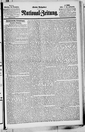 National-Zeitung vom 14.12.1891