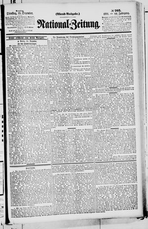 National-Zeitung vom 15.12.1891