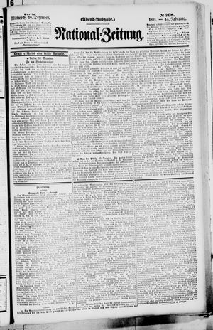 National-Zeitung vom 16.12.1891