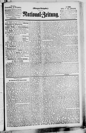 National-Zeitung vom 17.12.1891