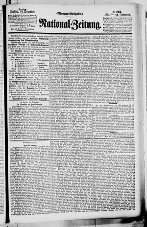 National-Zeitung vom 18.12.1891