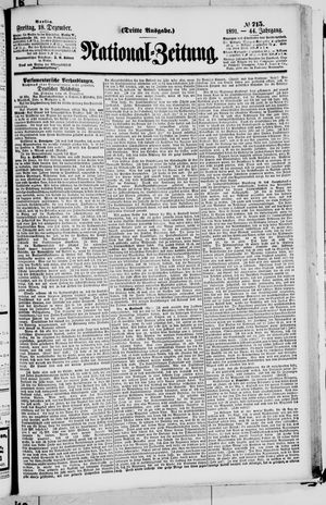 National-Zeitung vom 18.12.1891