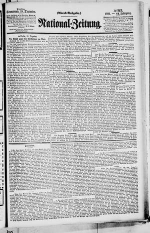 National-Zeitung vom 19.12.1891