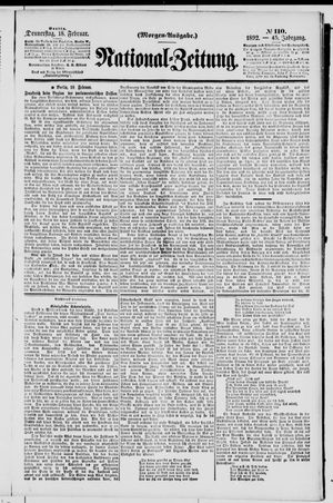 National-Zeitung vom 18.02.1892