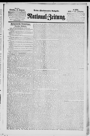 Nationalzeitung vom 23.02.1892