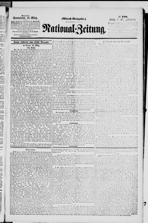 Nationalzeitung on Mar 19, 1892