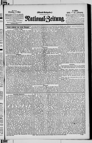 Nationalzeitung vom 03.05.1892