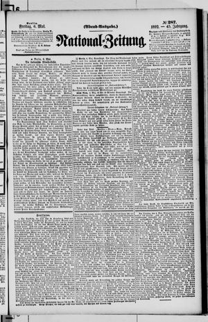 Nationalzeitung vom 06.05.1892